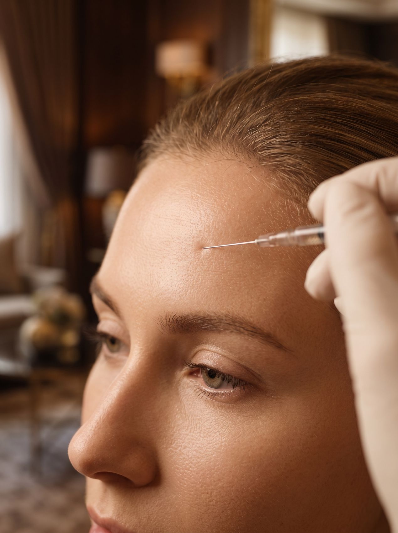 Anti-wrinkle injection treatment at Enass Injectables
